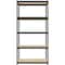 Lorell Narrow Steel Shelving 60" Height x 30" Width x 12" Depth 66964 - alternate 2